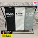 CESTA POR 3 PARA ROPA SUCIA