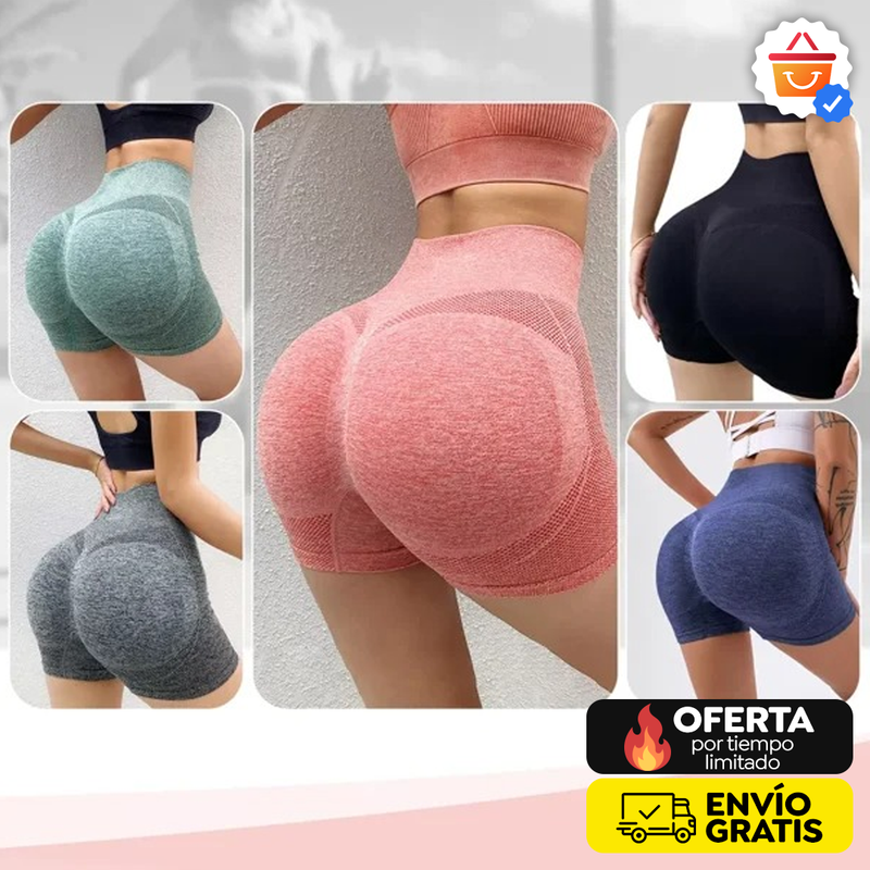 LEGGINGS CORTO DEPORTIVO PUSH-UP MUJER