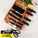 SET JUEGO CUCHILLOS ACERO INOXIDABLES